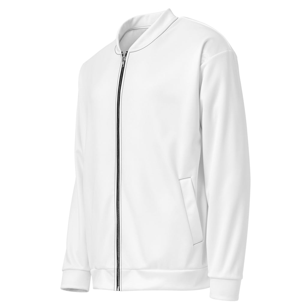 Naisten Buli bomber takki valkoinen vasen edestä - suomalainen naisten takki