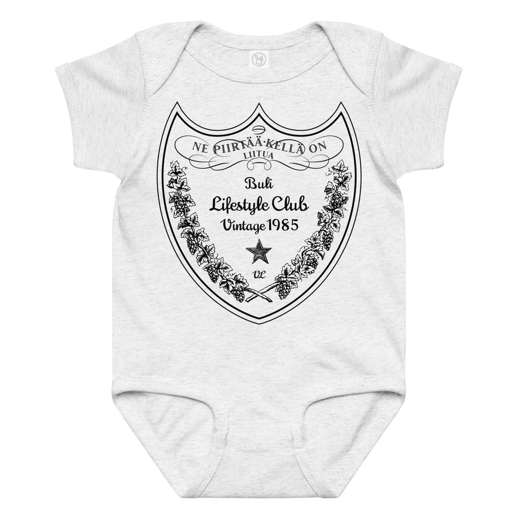 Buli Domppa potkupuku harmaa - vauvan body Buli Lifestyle Club