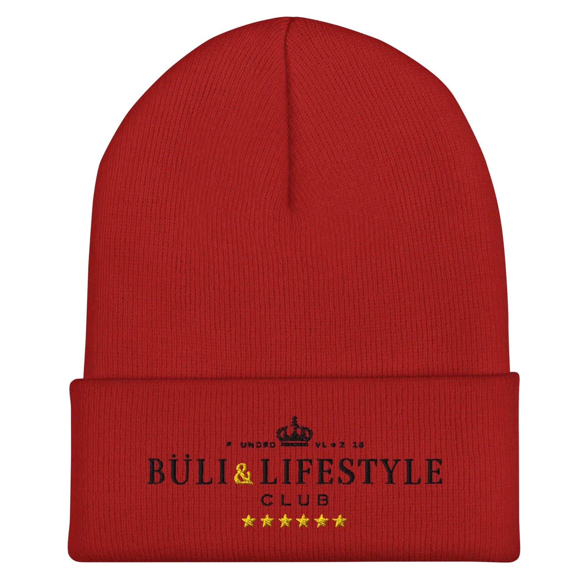 Buli Mötikkä pipo punainen - Buli Lifestyle Club beanie