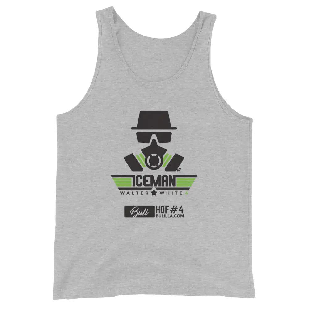 Breaking Sad tauski-paita athletic heather edestä - Buli Lifestyle Club tank top