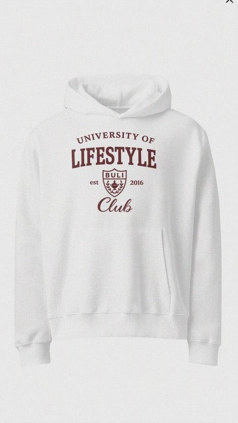 Buli Lifestyle University – Naisten Oversize Heavyweight Huppari