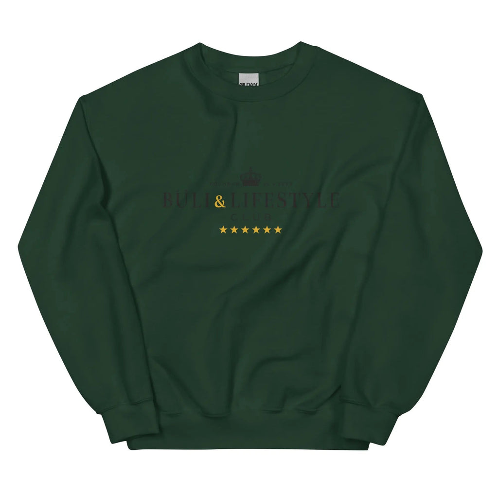 Mötikkä svetari metsänvihreä - Buli Lifestyle Club sweatshirt