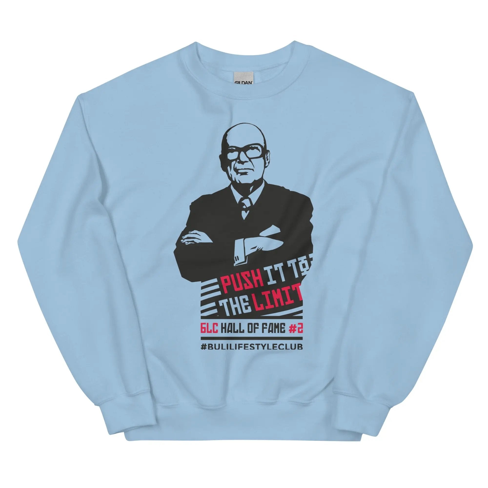 Buli Kekkonen Scarface collegepaita vaaleansininen - suomalainen paita