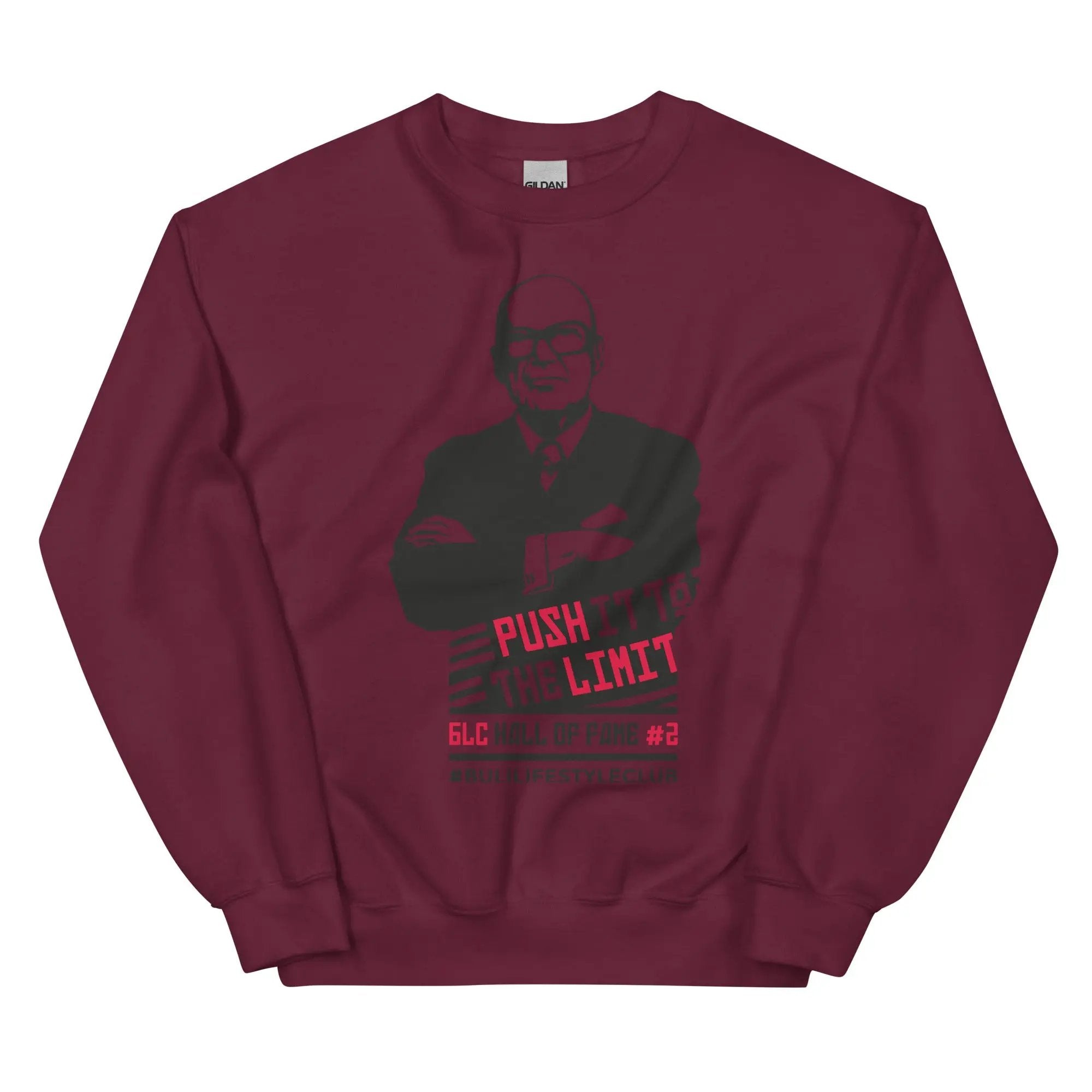 Buli Kekkonen Scarface collegepaita maroon - crew neck Buli
