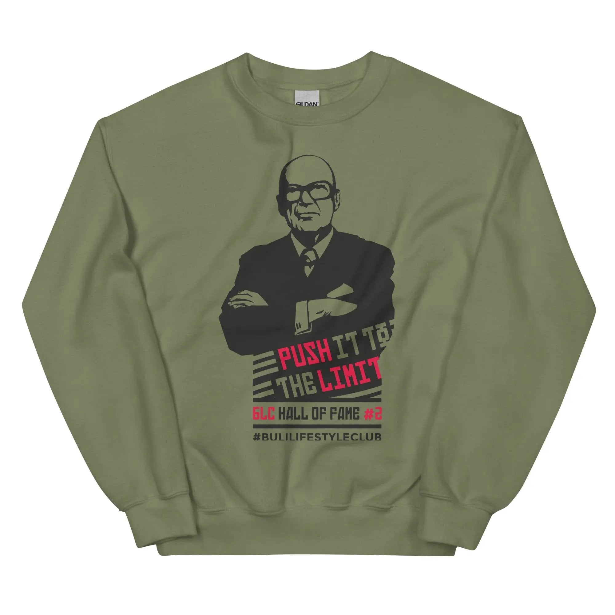 Buli Kekkonen Scarface collegepaita military green - Buli Lifestyle Club