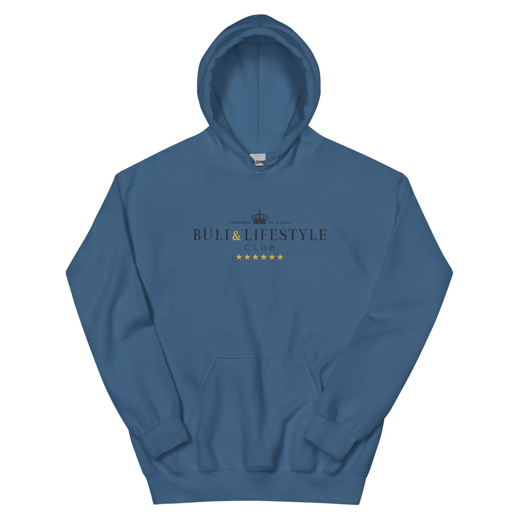 Buli Mötikkä huppari indigo blue - Buli Lifestyle Club hoodie