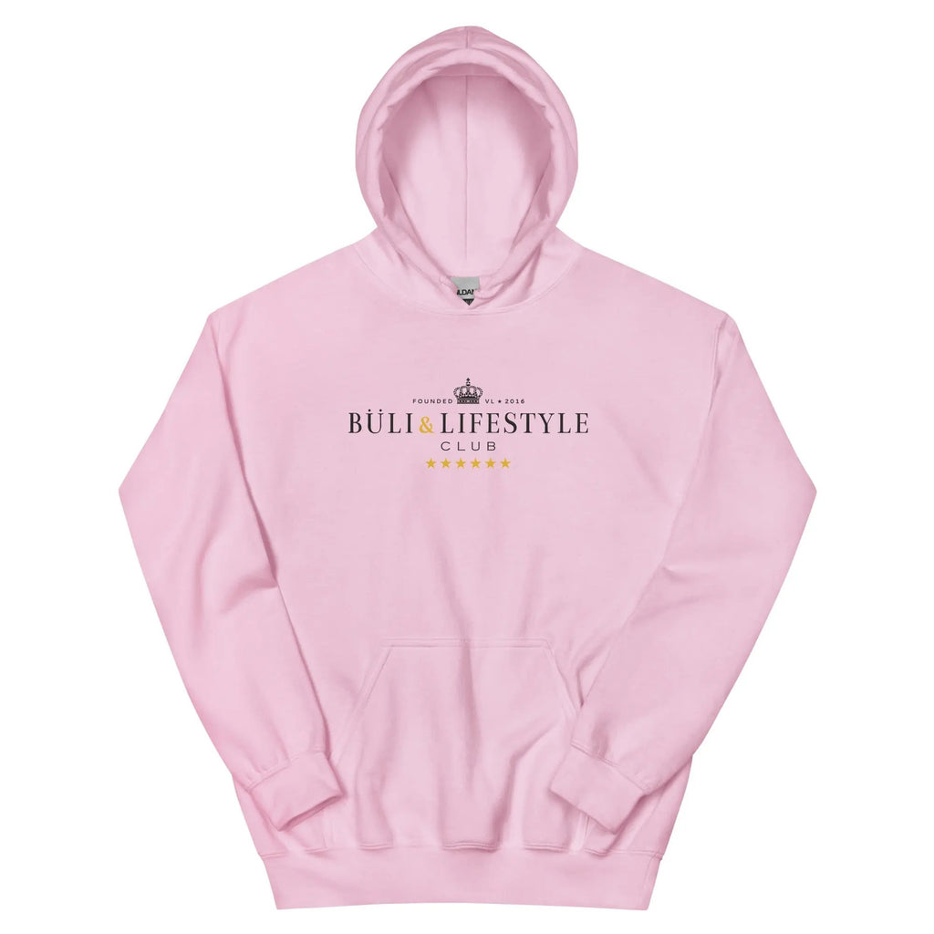 Buli Mötikkä huppari vaaleanpunainen - naisten streetwear hoodie