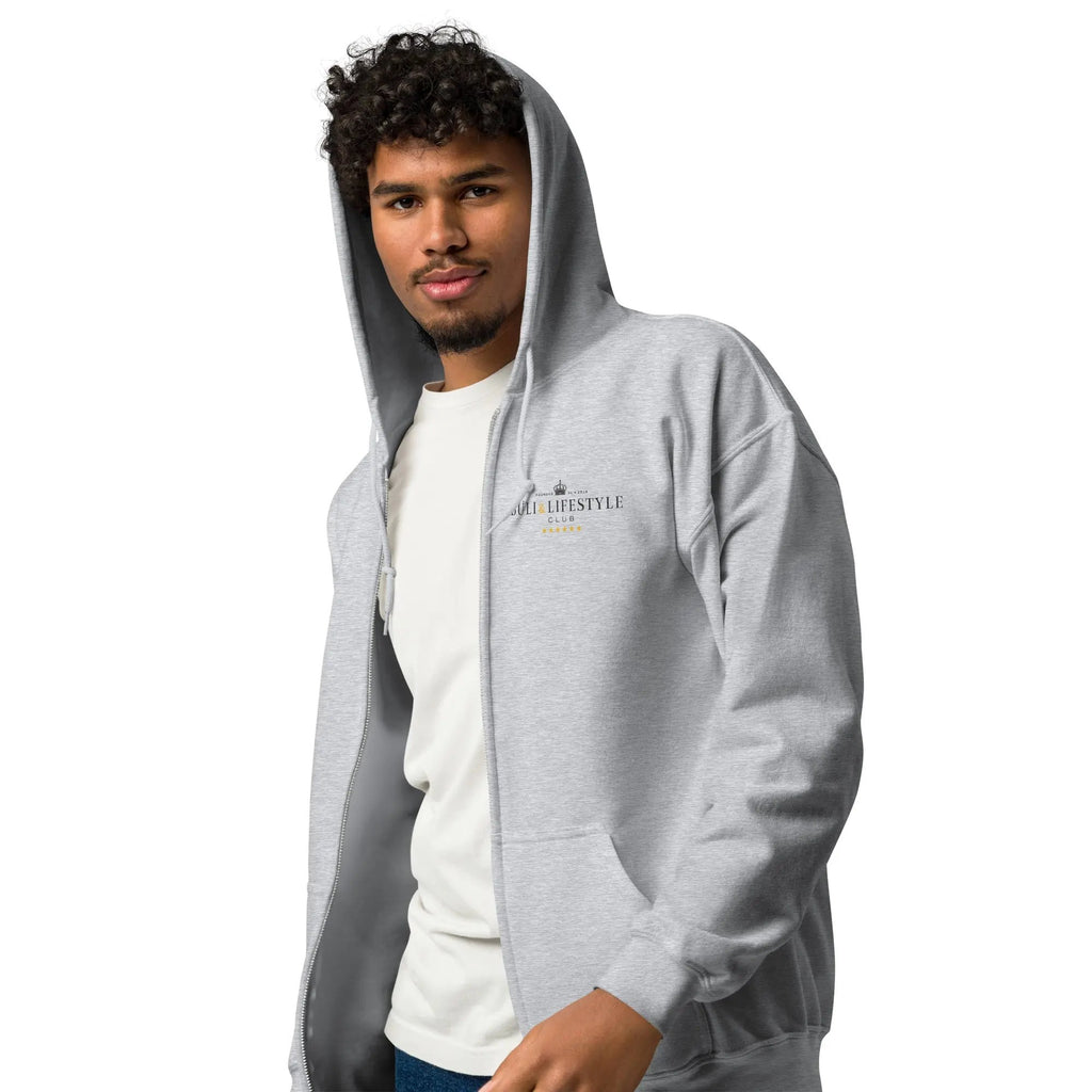 Buli Mötikkä premium huppari ketjullinen musta - zip hoodie streetwear