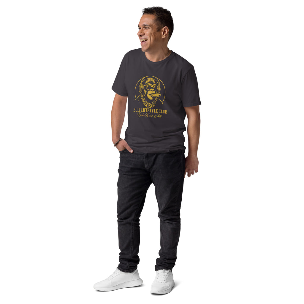 Buli Golden Ape orgaaninen t-paita anthracite - Buli Lifestyle Club