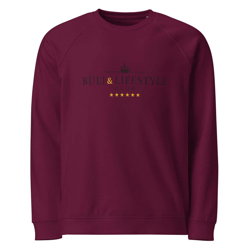 Naisten Buli raglan pitkähihainen burgundy - Buli Lifestyle Club