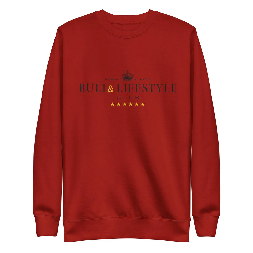 Mötikkä premium svetari cardinal - Buli Lifestyle Club sweatshirt