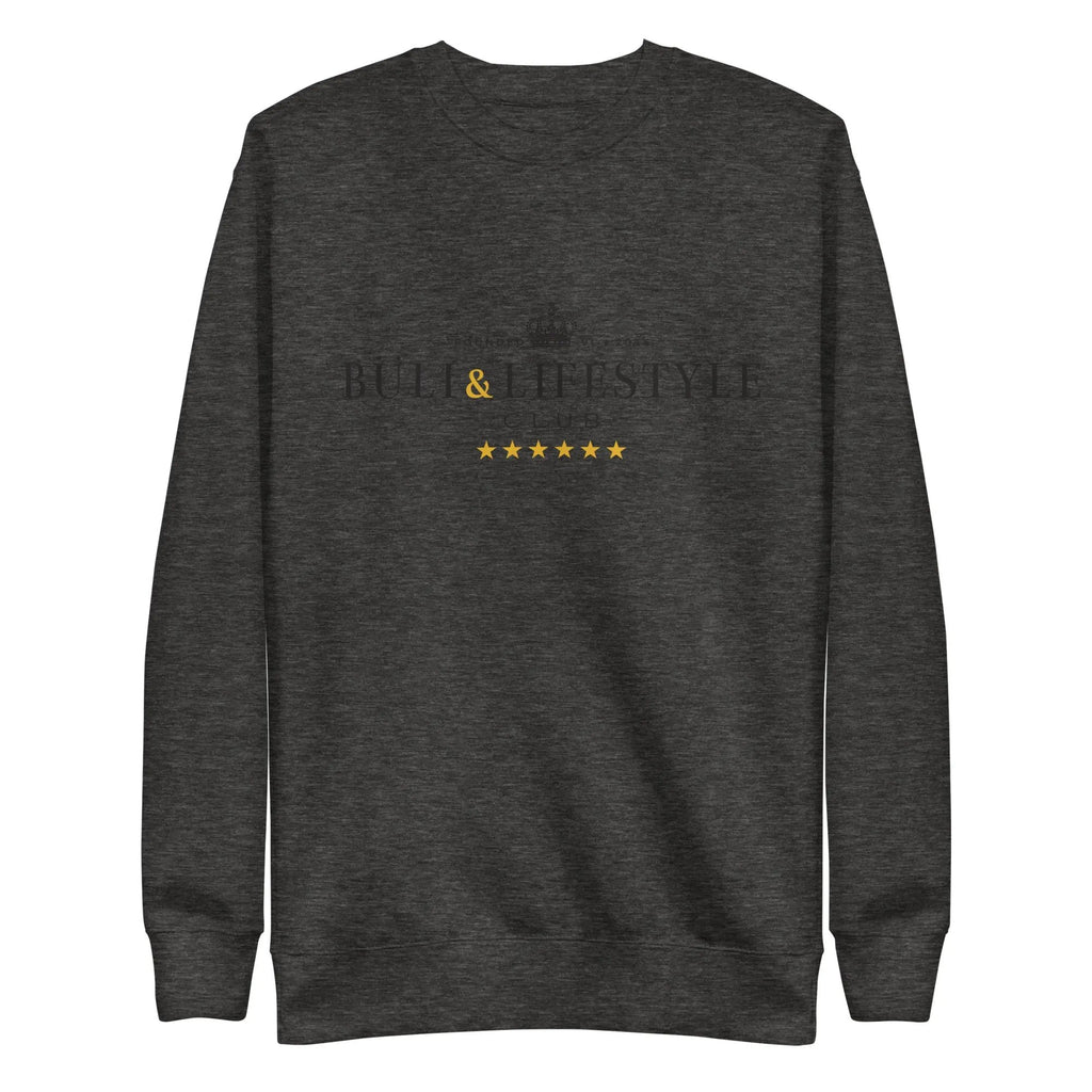 Mötikkä premium svetari charcoal heather - premium streetwear