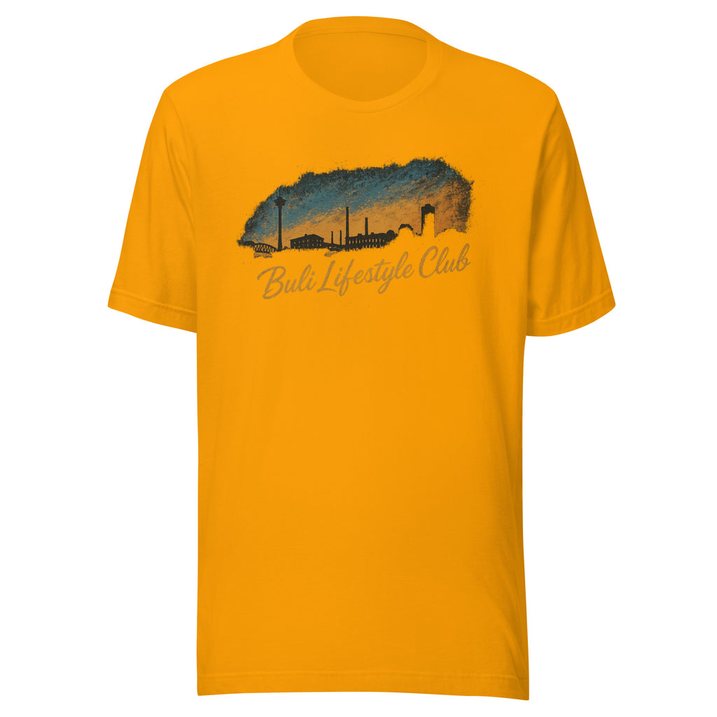 Buli Tampere t-paita kulta - suomalainen Tampere paita