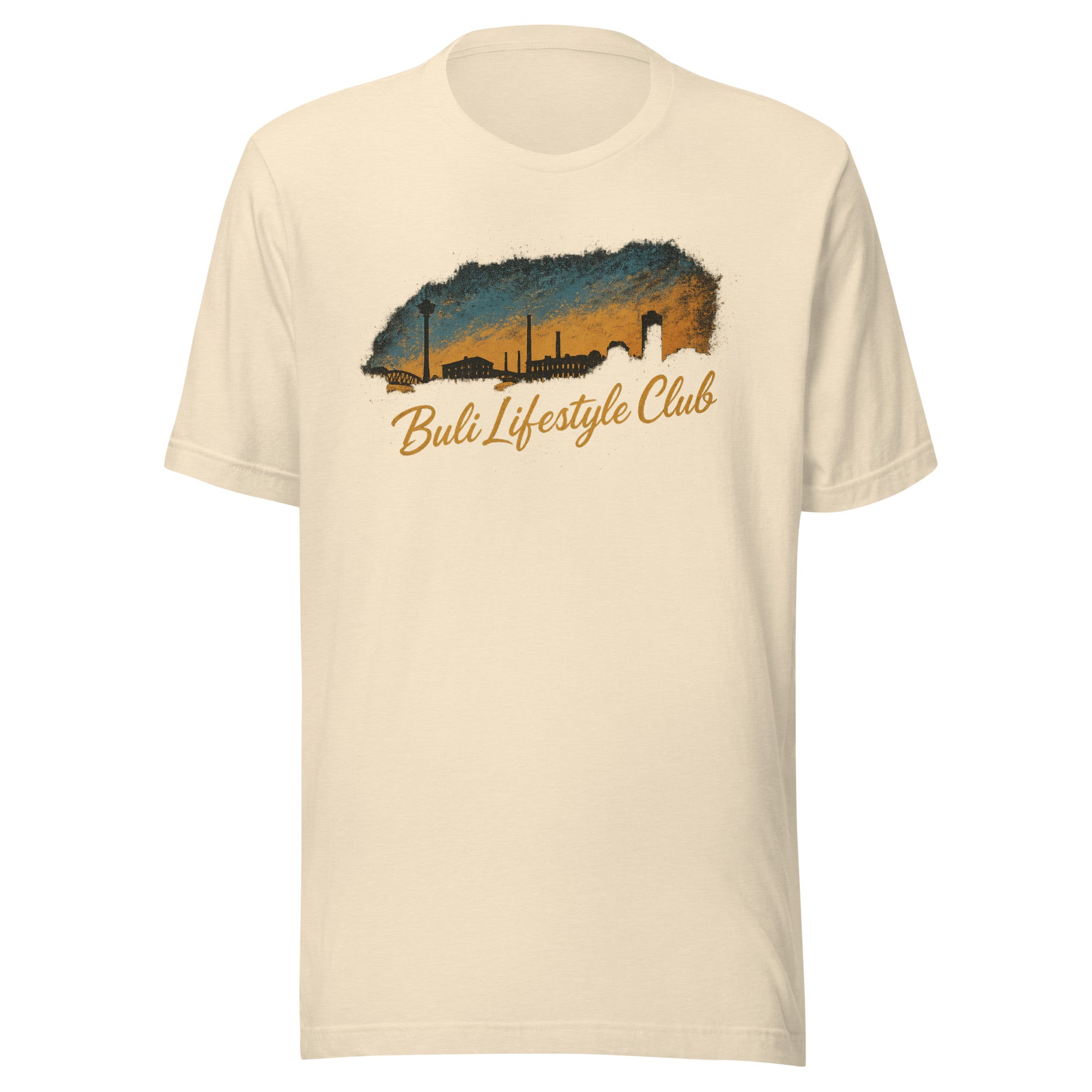 Buli Tampere t-paita heather natural - suomalainen Tampere t-paita