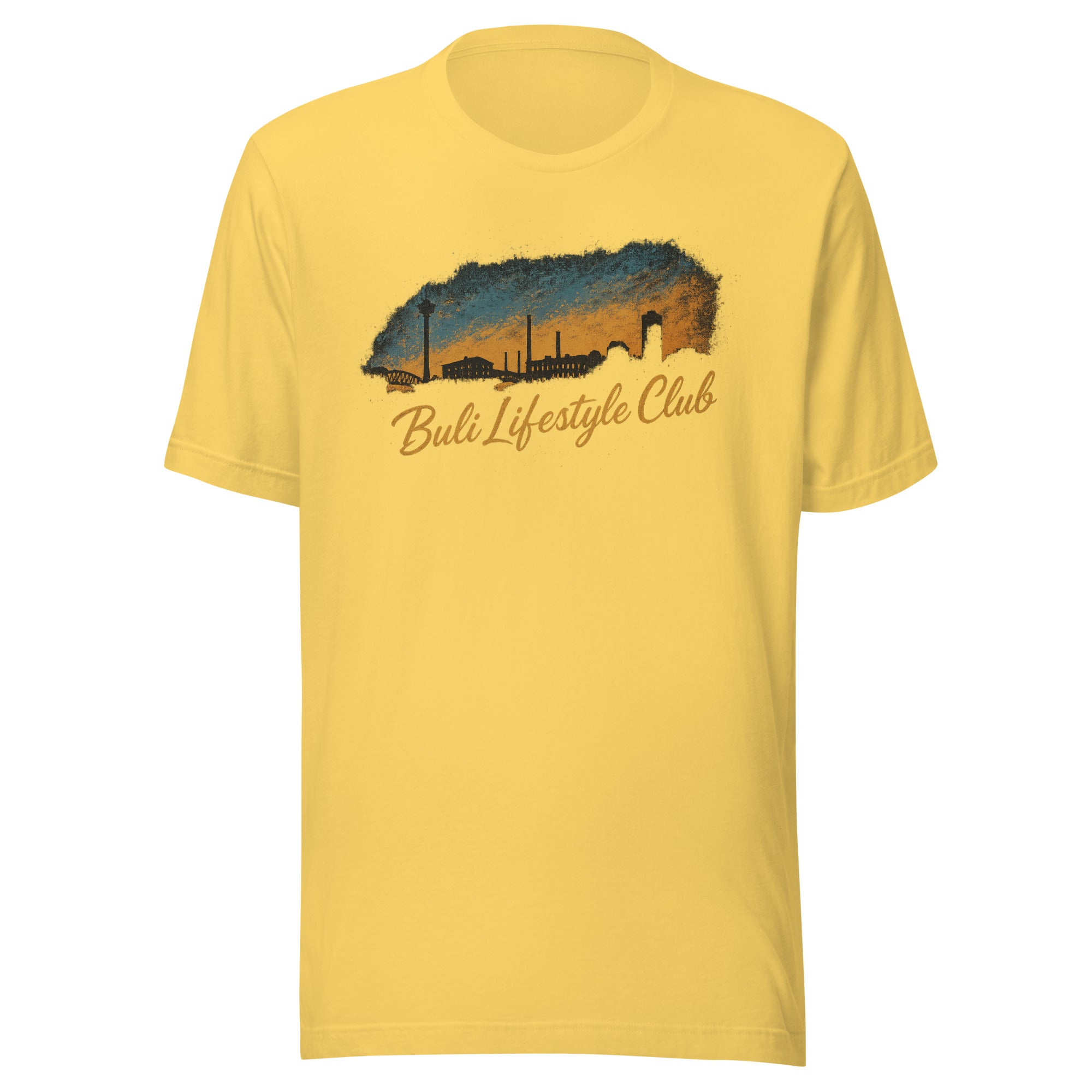 Buli Tampere t-paita keltainen - suomalainen streetwear paita