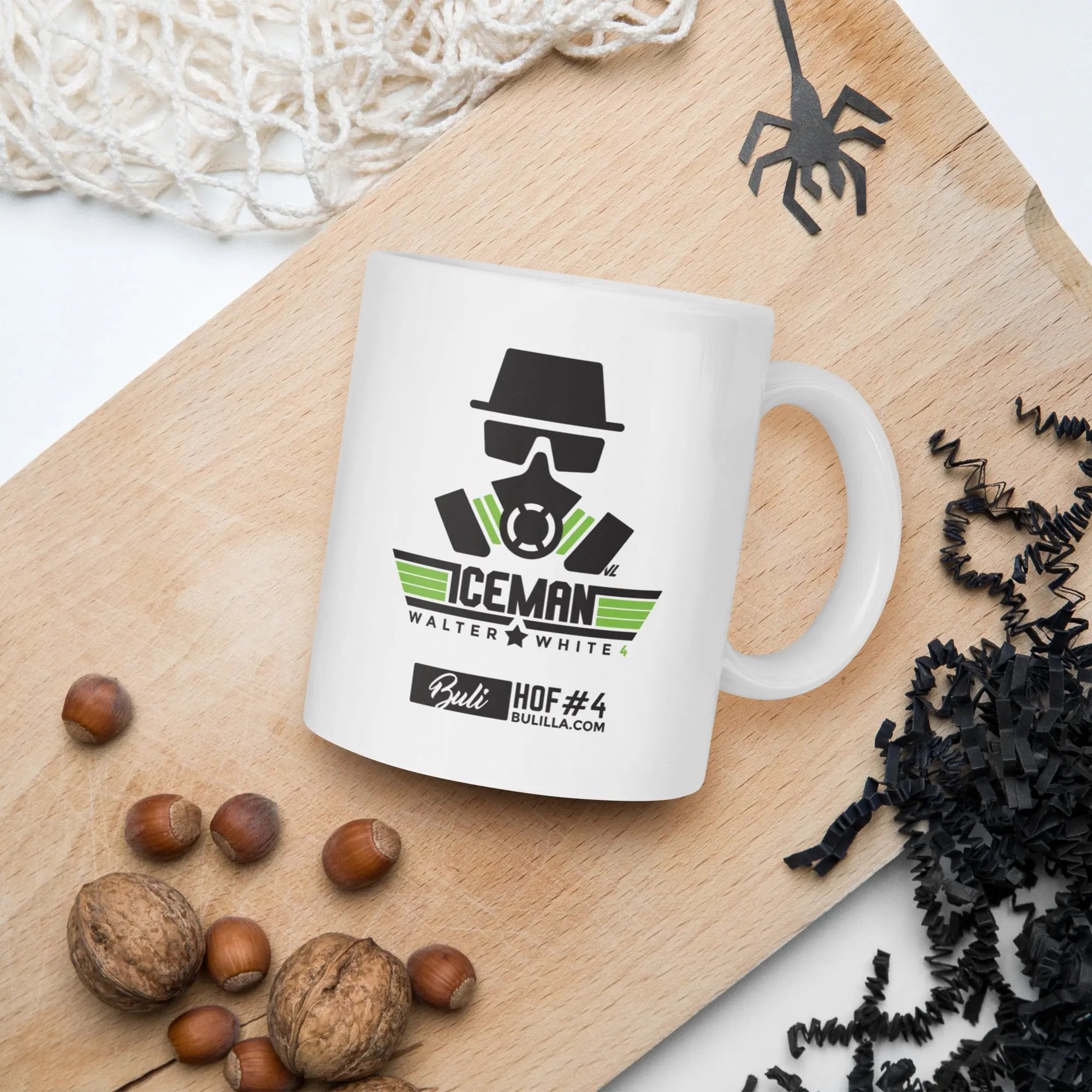White glossy mug Buli - Buli Lifestyle Club kahvimuki