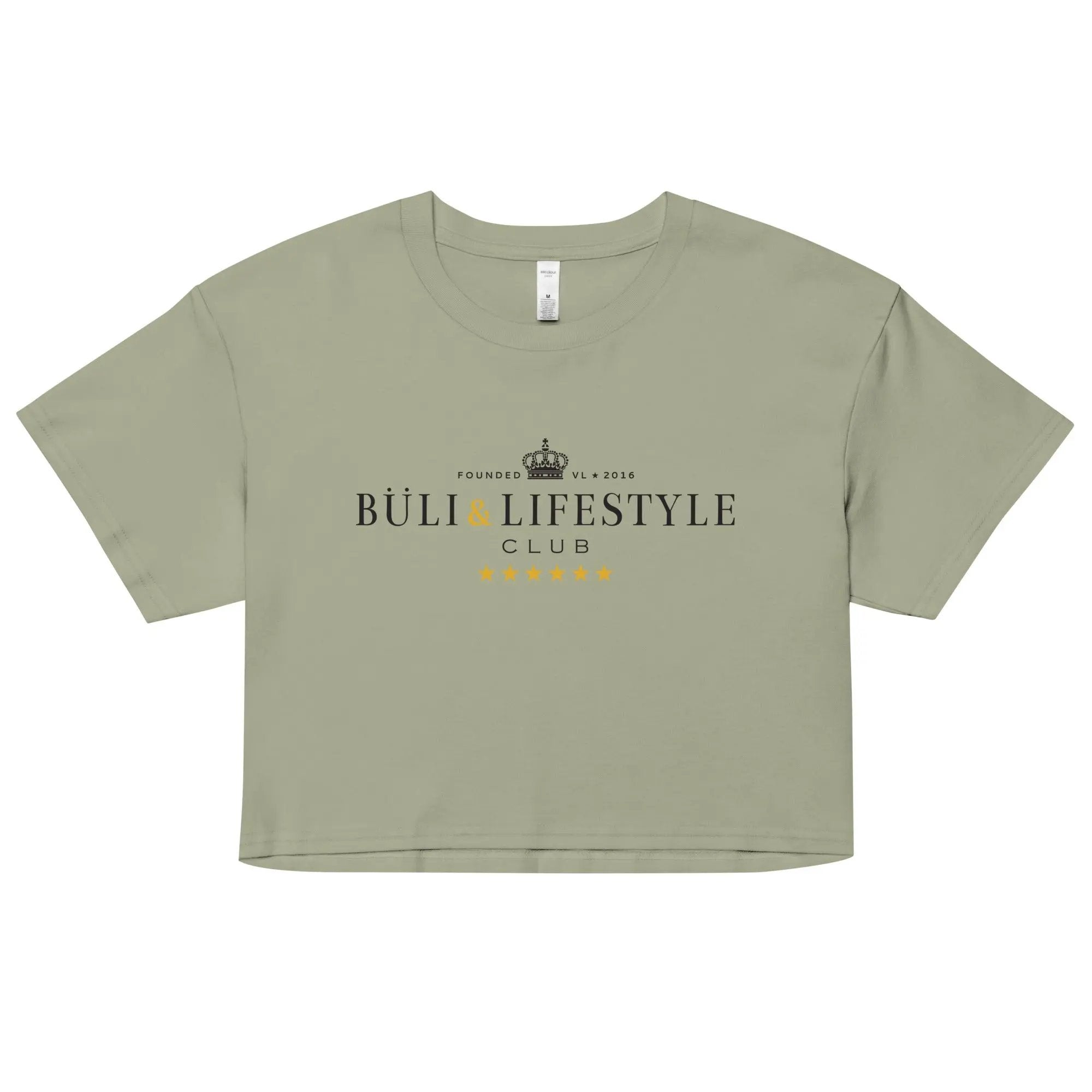 Buli Mötikkä crop top pistachio - naisten streetwear paita