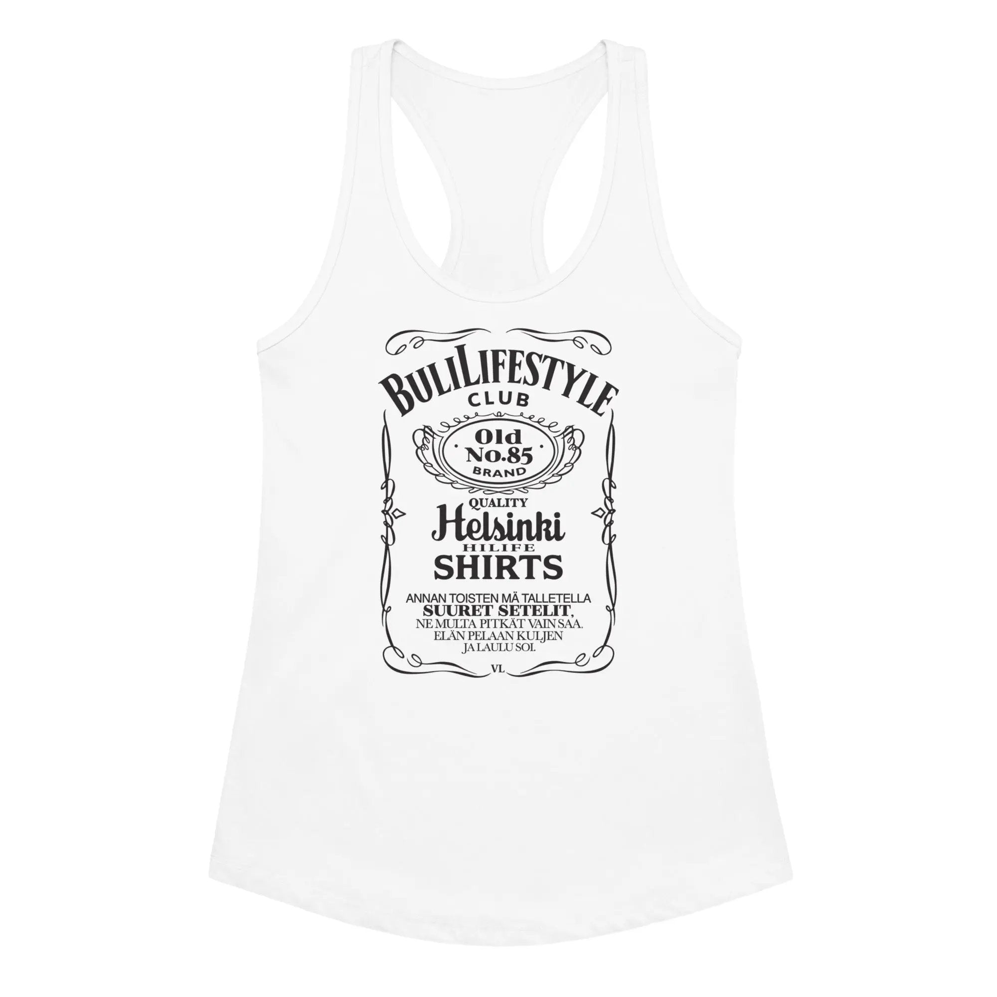 Buli Mötikkä Fit tank top valkoinen - suomalainen naisten paita