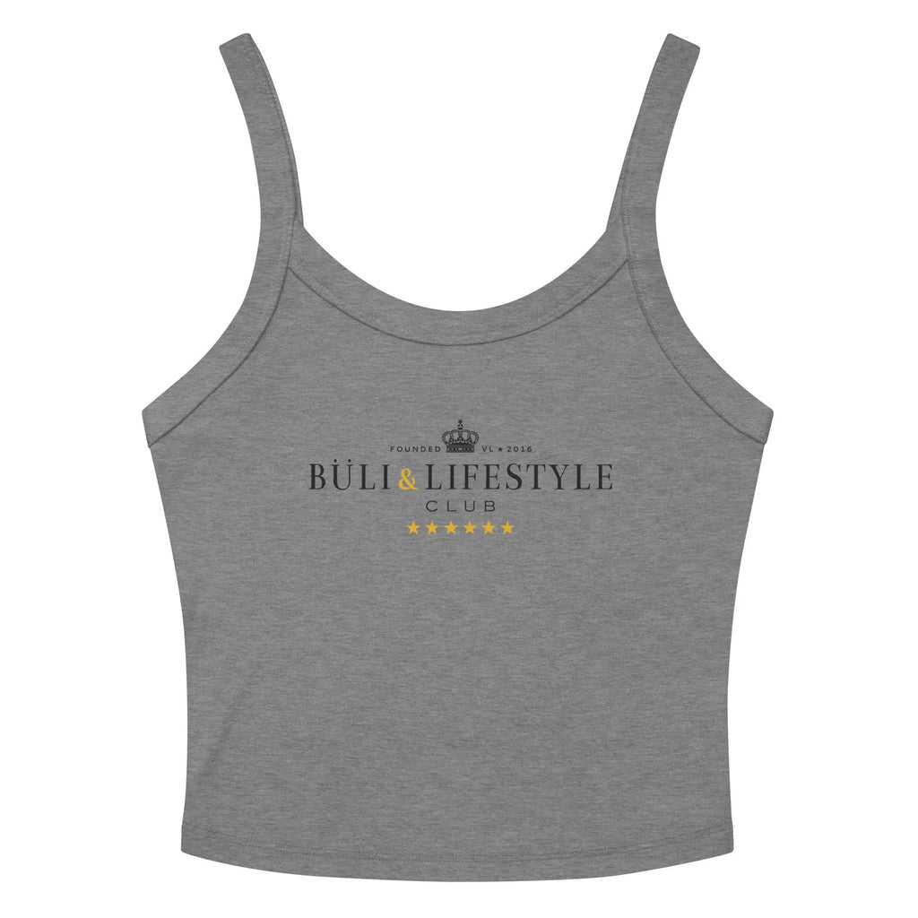 Naisten Buli micro rib tank top athletic heather - Buli Lifestyle Club