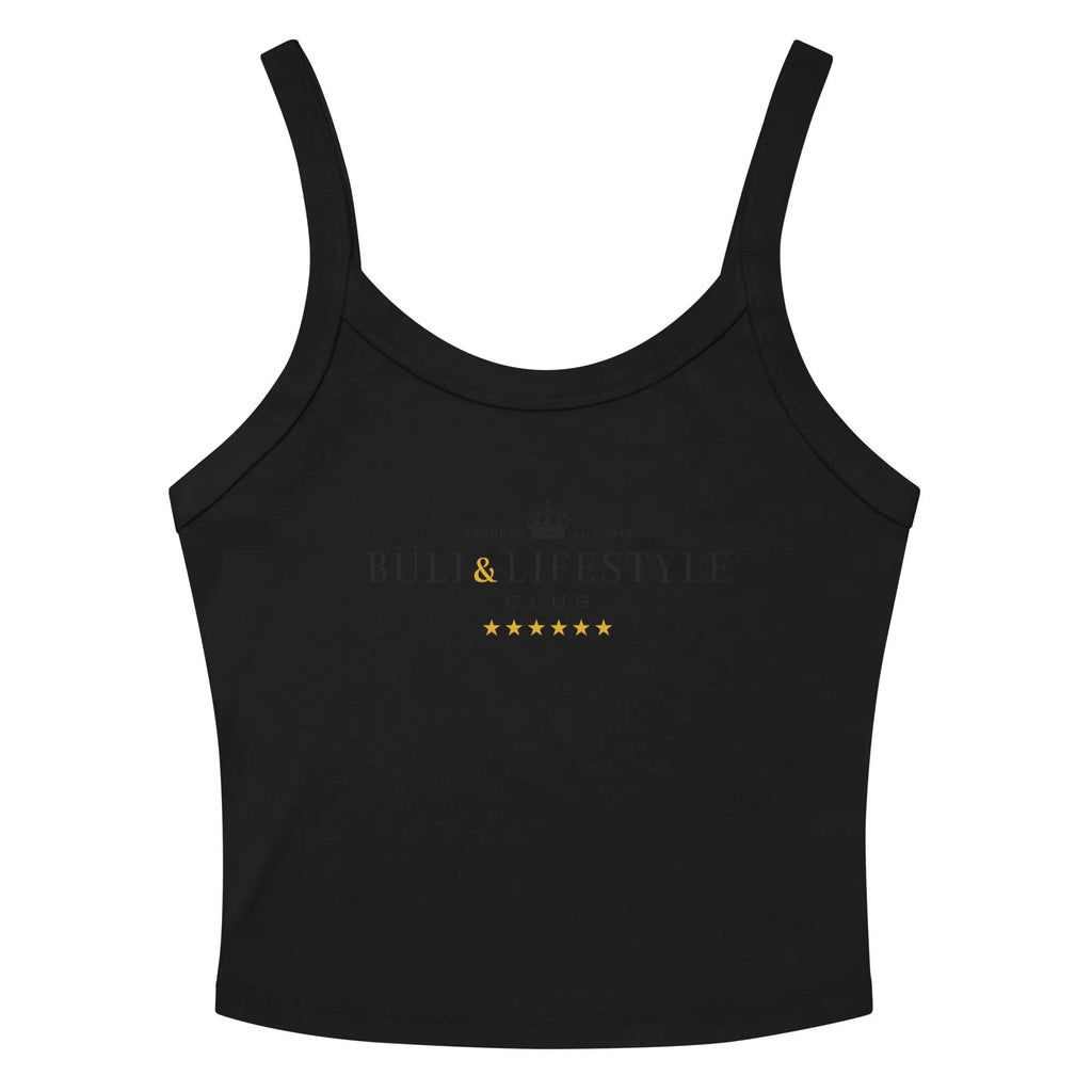 Naisten Buli micro rib tank top musta - Buli naisten vaatteet