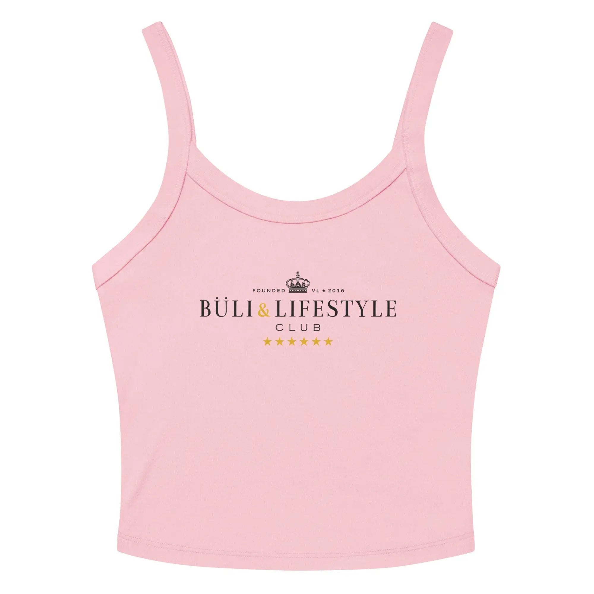 Naisten Buli micro rib tank top pinkki - Buli Lifestyle Club toppi