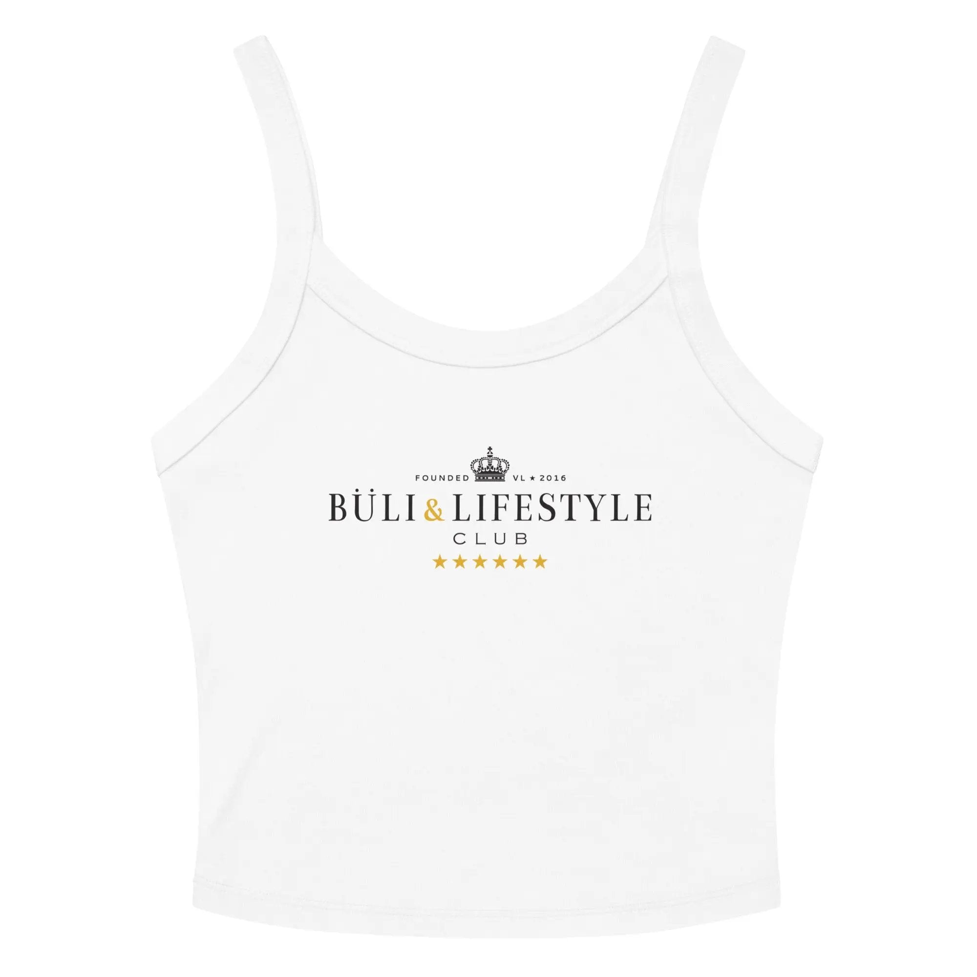Naisten Buli micro rib tank top valkoinen - Buli streetwear naisten