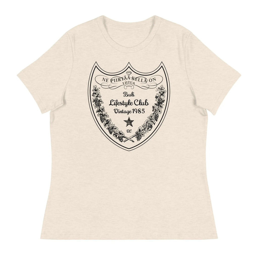 Domppa rento t-paita dark heather - suomalainen t-paita