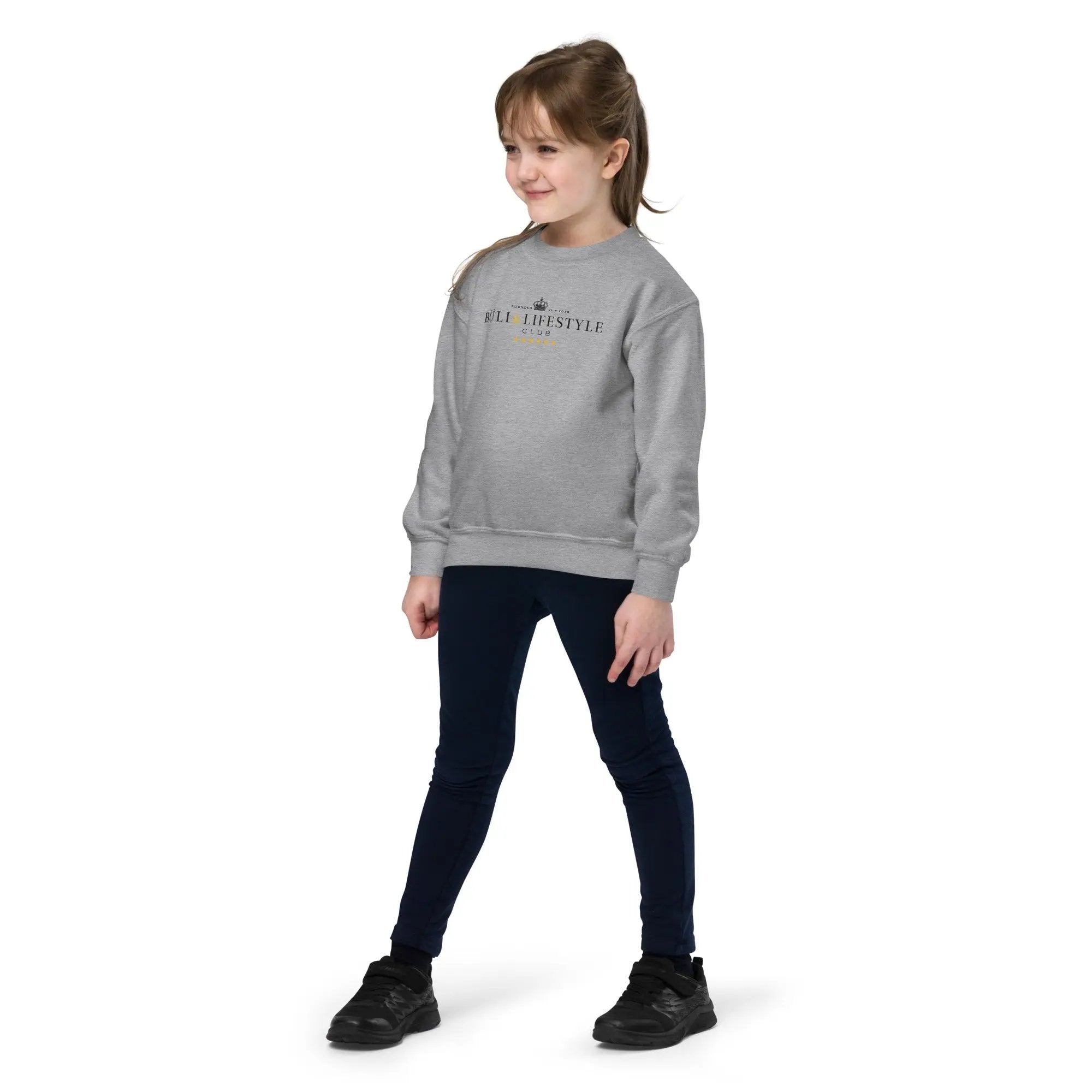 Youth crewneck sweatshirt punainen - nuorten streetwear